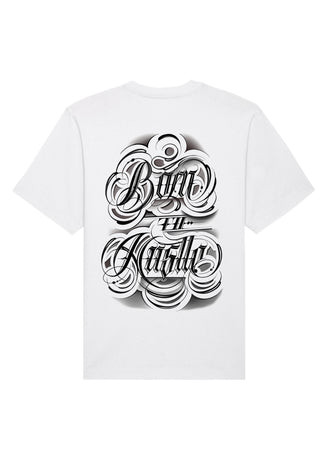 Born to Hustle Tee by Never Hungry Tattoo