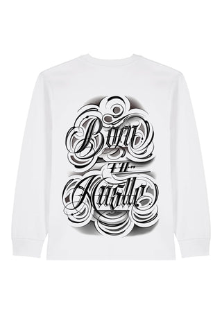 Born to Hustle Long_Sleeve by Never Hungry Tattoo