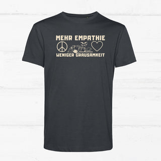 "Empathy" Shirt T-Shirt Animal Equality Asphalt S Herren