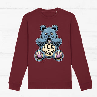 "FCK - RSM" Sweater Sweater Stiftung gegen Rassismus Burgundy XS 