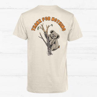 "Koala on Fire" Shirt T-Shirt OneTreePlanted Off White XS Herren Friendly Finger
