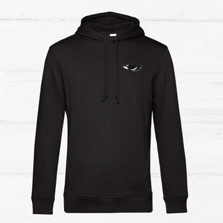 "Safe the Ocean" Hoodie Hoodie Whale & Dolphin Conservation Black XS 