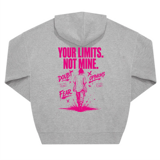"Your Limits. Not mine." OVERSIZED HOODIE