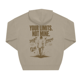 "Your Limits. Not mine." OVERSIZED HOODIE