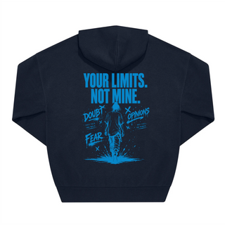 "Your Limits. Not mine." OVERSIZED HOODIE