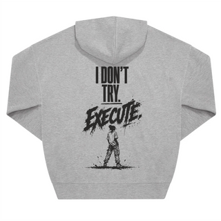 "I DON´t try" OVERSIZED HOODIE