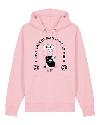 Love Cats – Humans Not So Much. - Unisex Hoodie