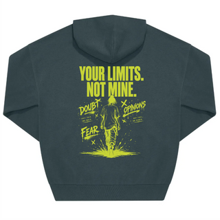 "Your Limits. Not mine." OVERSIZED HOODIE