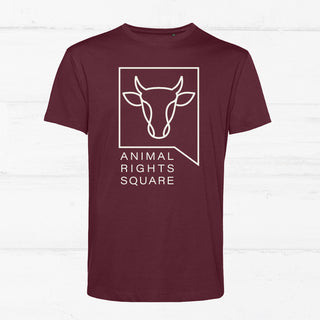 "Animal Right Square" Large Logo Shirt