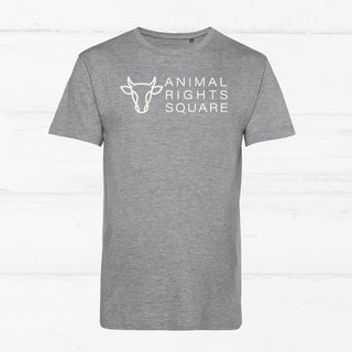 "Animal Right Square" Wide Logo Shirt