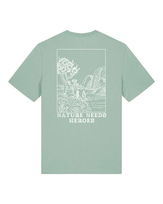 "Nature needs Heroes - Landscape" Unisex Shirt