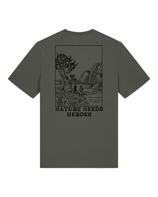 "Nature needs Heroes - Landscape" Unisex Shirt