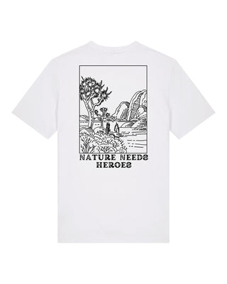 "Nature needs Heroes - Landscape" Unisex Shirt