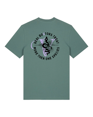 Real Dogtors treat - Unisex Shirt - Violett