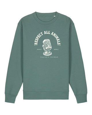 "Respect all Animals - Pikayzo Logo" Sweater