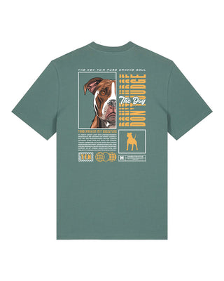 "Don't judge the dog" Unisex Shirt (Staffordshire Terrier)