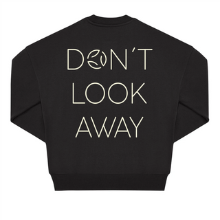 "WHY? Don´t look away" OVERSIZE SWEATER
