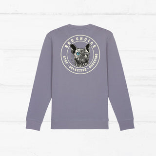 "Bad Choice" Sweater Sweater OneTreePlanted Lava Gray XS 