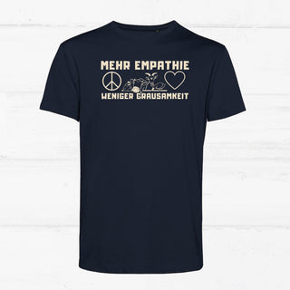 "Empathy" Shirt T-Shirt Animal Equality Navy S Herren