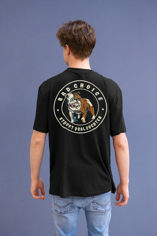 English Bulldog "Bad Choice" Shirt Shirt OneTreePlanted 