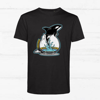 "Free Spirit" Shirt Shirt Whale & Dolphin Conservation Black XS Damen