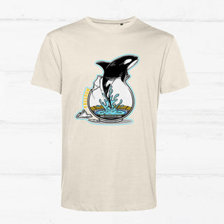"Free Spirit" Shirt Shirt Whale & Dolphin Conservation Off White XS Damen