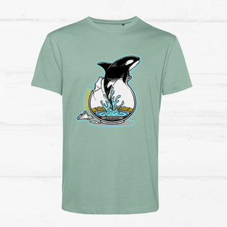 "Free Spirit" Shirt Shirt Whale & Dolphin Conservation Sage XS Damen