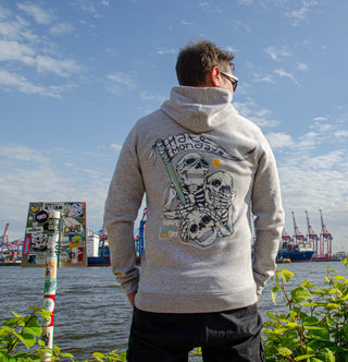 "Hate Monday" Hoodie Hoodie Brücken für Kinder e.V. 