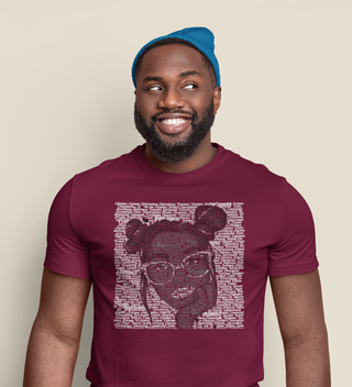 „Words Shape Identity“ - Unisex Shirt