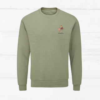 "Logo" Sweater Sweater Vegan Bullerbyn e.V. Soft Olive XS 