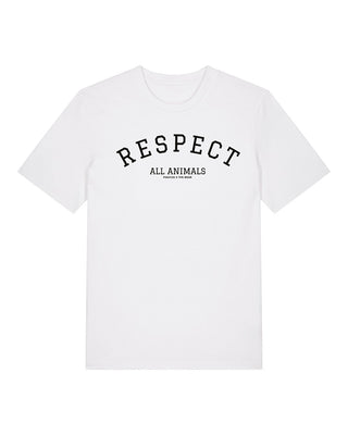 "Respect all Animals - College" Shirt
